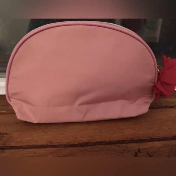 Lancome Paris Script Flower Cosmetic Bag - Picture 2 of 5